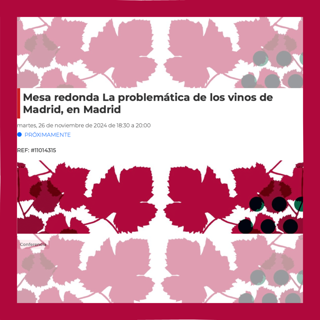 Mesa redonda en Madrid sobre la problemática del vino local hasta 2025 1 Mesa redonda en Madrid sobre la problematica del vino local