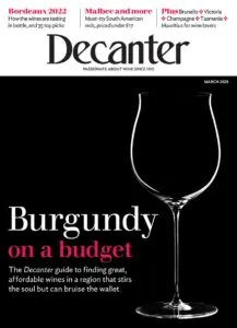 Novedades en Decanter de marzo 2025 sobre vinos italianos y Burgundia