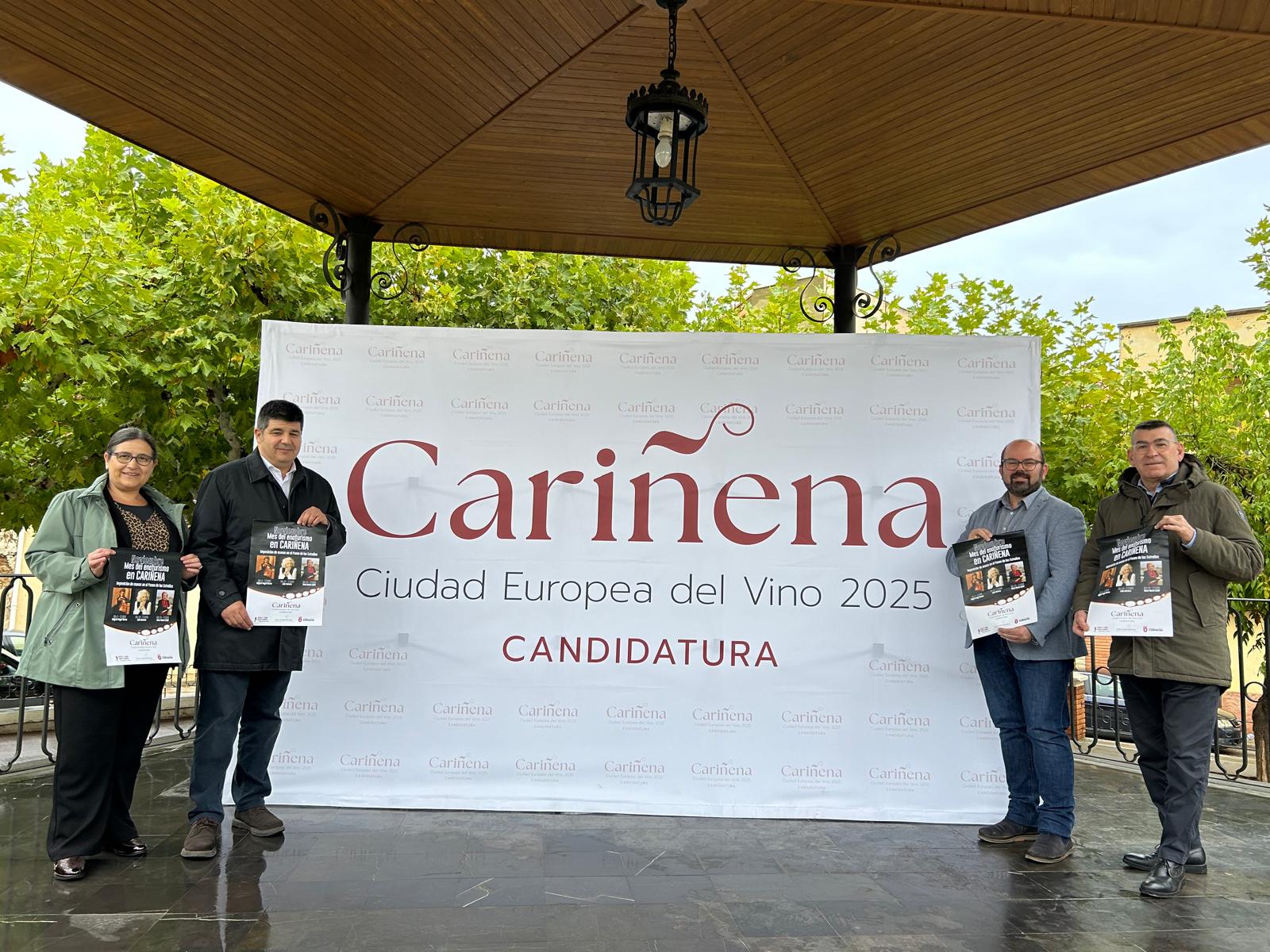 Noviembre cultural en Cariñena con Miguel Ángel Berna y Lola Herrera 1 Noviembre cultural en Carinena con Miguel Angel Berna y Lola