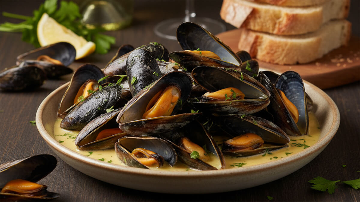 Receta de mejillones al vino blanco: listos en minutos y sin complicaciones