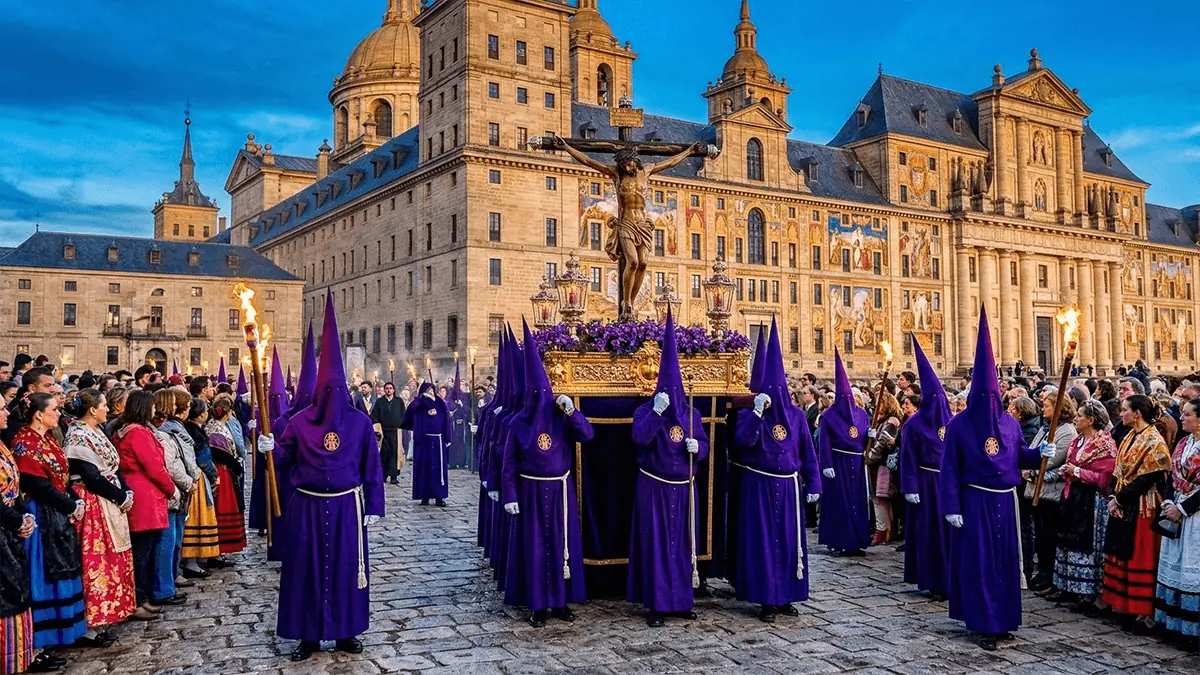 Olvida los atascos kilométricos: la solución para salvar tu Semana Santa está en Madrid y esconde un monasterio viral 1 San Lorenzo de El Escorial