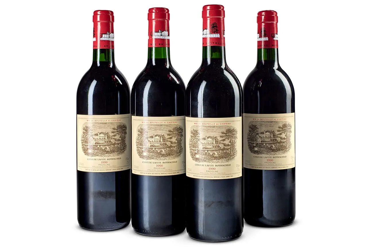 Subastan colección de 2,474 botellas de vino valoradas en un millón de libras 1 Subastan colección de 2,474 botellas de vino valoradas en un millón de libras
