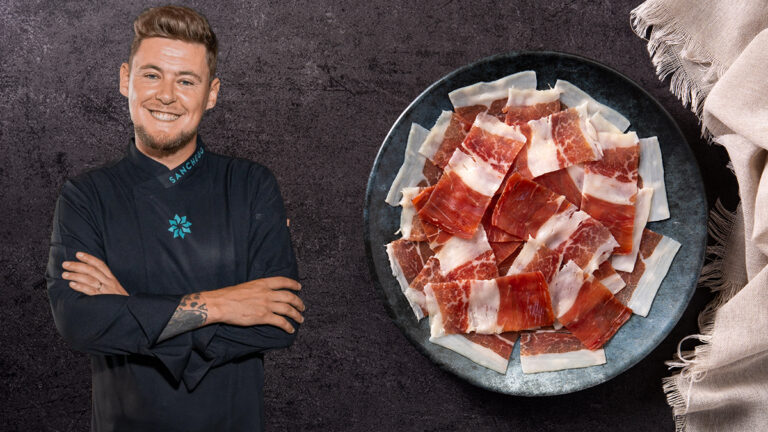 Víctor Sanchego, cortador experto: “Si colocas mal la paleta, perderás sabor y rendimiento” 3 Victor Sanchego cortador de jamon