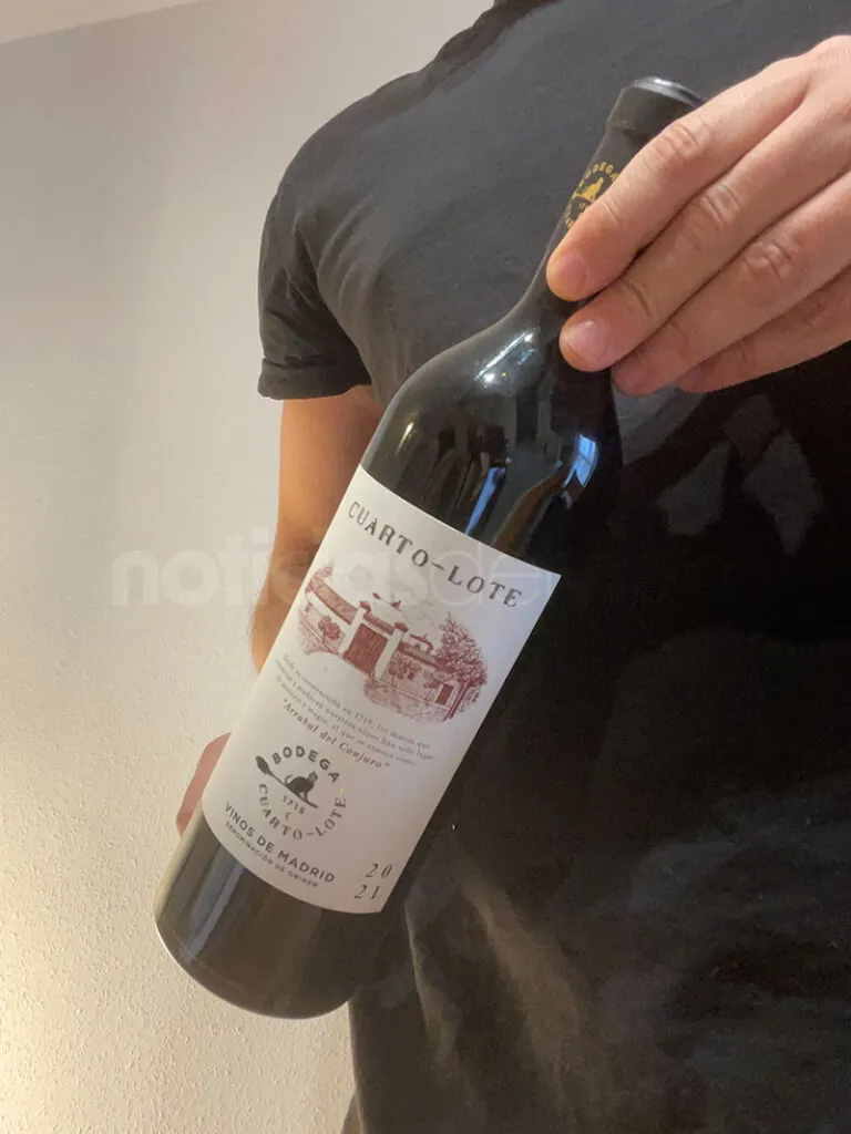 El D.O. de Madrid con notas de fruta roja y cacao que será tu mejor aliado en San Valentín 2 Vino Cuarto Lote