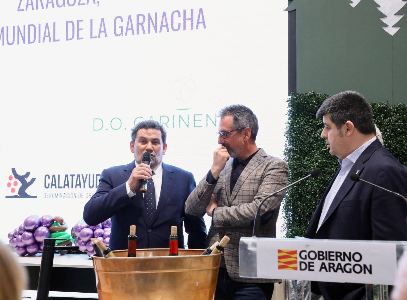 Zaragoza destaca en Madrid Fusión como Capital Mundial de la Garnacha 1 Zaragoza destaca en Madrid Fusion como Capital Mundial de la