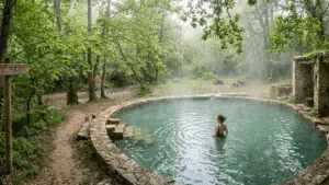 El balneario natural a 40 minutos de Girona que nadie conoce: agua caliente gratis y barbacoas