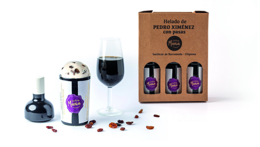 La Dolce María, de una tradición heladera familiar a reinventar el helado artesano con identidad gastronómica 6 botellas estuche 1