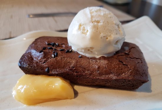 La cuina de l'Uribou: Delicias japonesas en Barcelona, ¡reservas imprescindibles! 1 brownie de chocolate