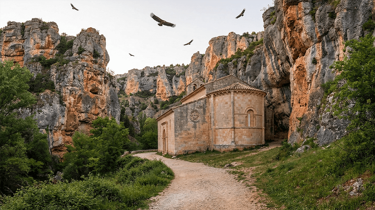 La ermita templaria más enigmática de España: esconde símbolos esotéricos y está en el punto exacto de equilibrio peninsular 1 ermita templaria