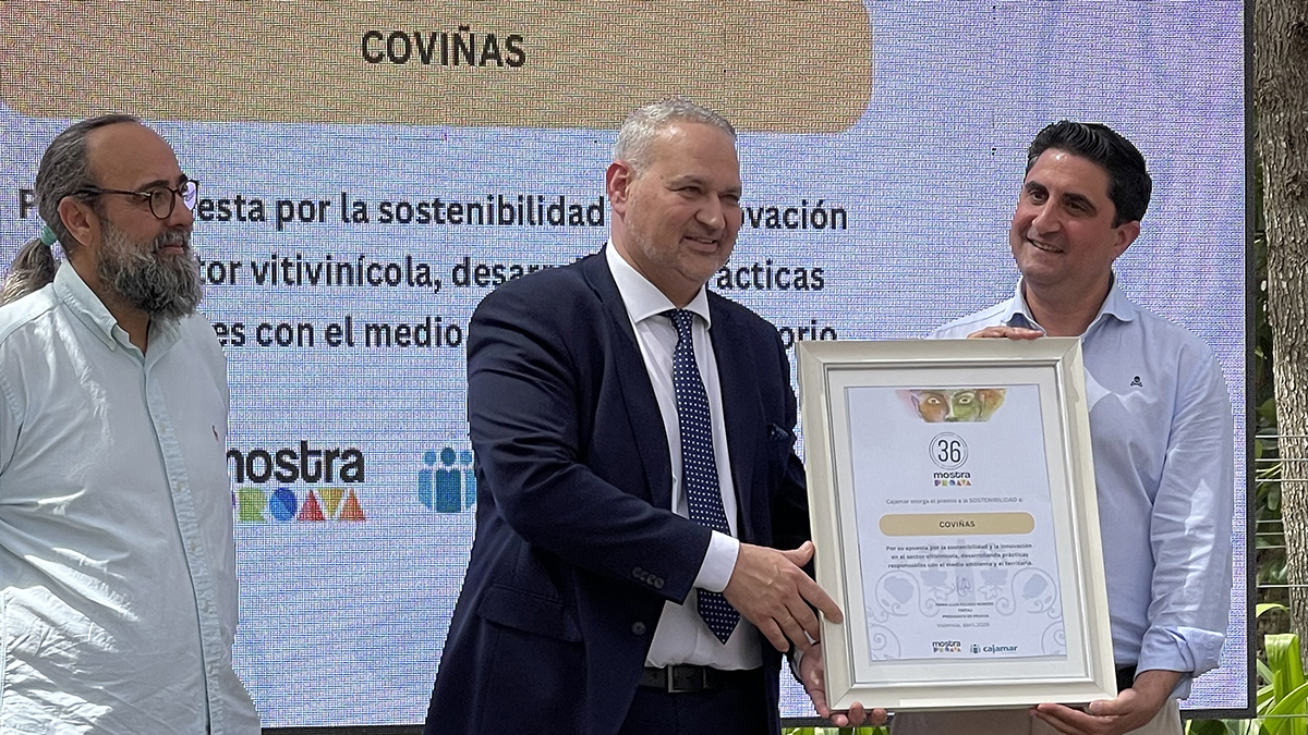 El fenómeno Bellamarina aterriza en la Mostra PROAVA de Valencia: «Es el vino que querrías tener en tu mesa de Instagram» 1 foto nota COVINAS proava 2026