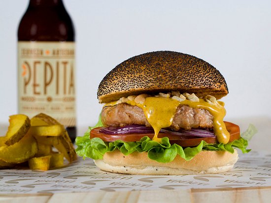 La Pepita Burger Bar - Oviedo: Deliciosas hamburguesas en el corazón de Oviedo 1 pepita hindi burger de