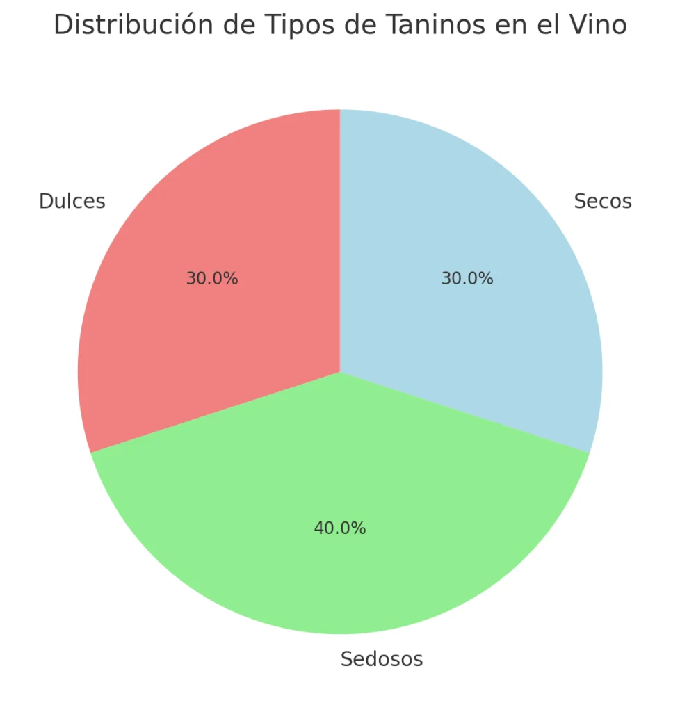 Taninos del vino