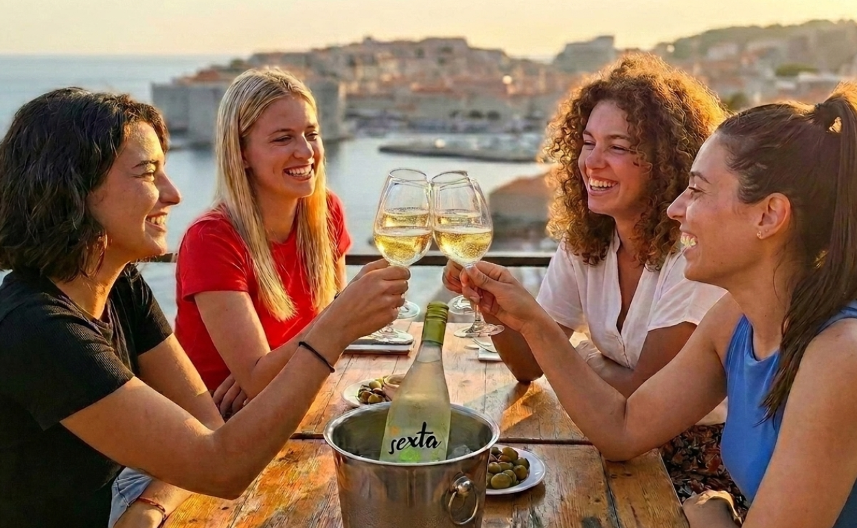 vino blanco frizzante